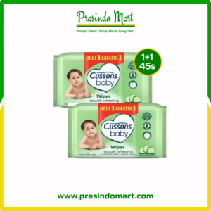 CUSSONS BABY TISSU BASAH FN 1+1 45S