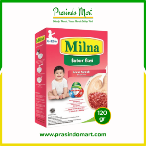 MILNA BUBUR BAYI BERAS MERAH 120 GR