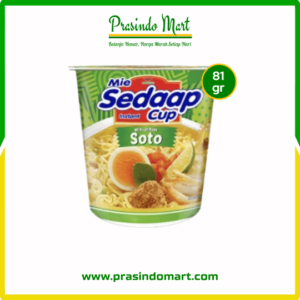 MIE SEDAP CUP SOTO 81GR