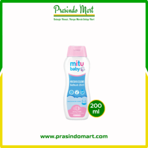 MITU FNC SABUN 2IN1 BTL MILK BTL 200ML