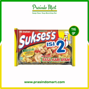 MIE SUKSESS ISI 2 KARI AYAM 116G