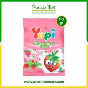 YUPI STRAWBERRY KISS 110G