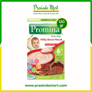 PROMINA BUBUR MILKY BERAS MERAH 6+ 120GR