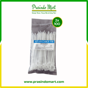 NYLON CABLE TIE 2.5X100 PUTIH