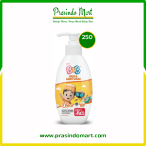 BB HAIR BODY WASH CITRUS APLE 250ML