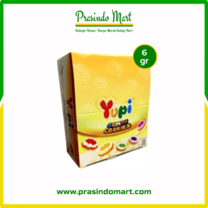 YUPI GUMMY COOKIES 6GR