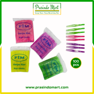 GARPU BUAH/GARPU KUE ISI 100PCS