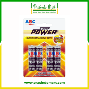 ABC POWER BATERAI AA 1.5V ISI 4