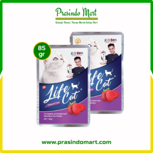 LIFE CAT TUNA KITTEN POUCH 85G