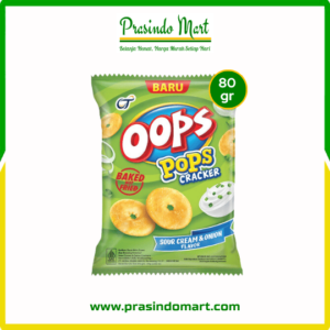 OOPS POPS CREAM ONION 80GR