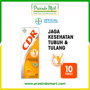 CDR SUPLEMEN RASA JERUK 10 TABLET