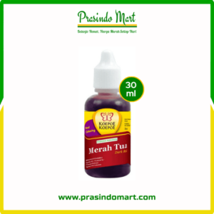 KOEPOE PEWARNA MERAH TUA 30ML