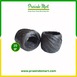 TALI RAFIA KECIL HITAM 25GR