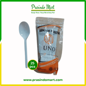 SENDOK PLASTIK UNO ISI 25PCS