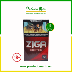 ZIGA SIGARET KRETEK MERAH 12BTG