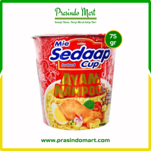 MIE SEDAP CUP KUAH AYAM NAMPOL75GR