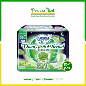 CHARM DAUN SIRIH HERBAL 10+1PADS 290MM
