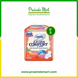 CHARM EXTRA COMFORT MAXI 8 PADS