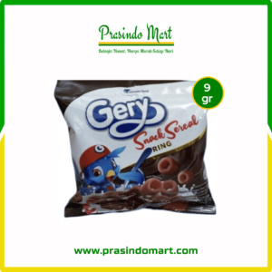 GERY SNACK SEREAL RING COKLAT 9GR
